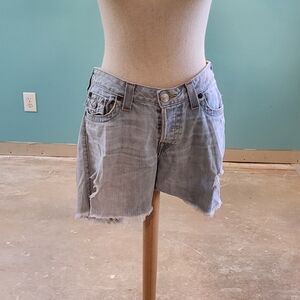Sexy True Religion Cut-off Denim Shorts